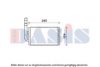 OPEL 4803904 Heat Exchanger, interior heating